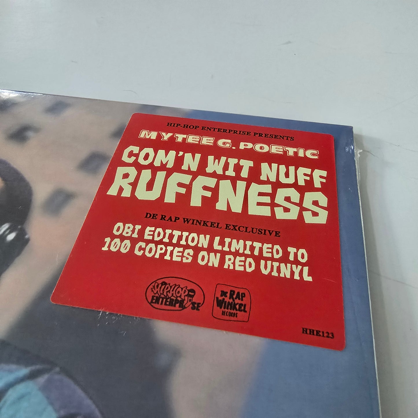 MYTEE G. POETIC - COM'N WIT NUFF RUFFNESS (SEALED) LIMITED EDITION RED COLORED VINYL 2XLP -NEW!-