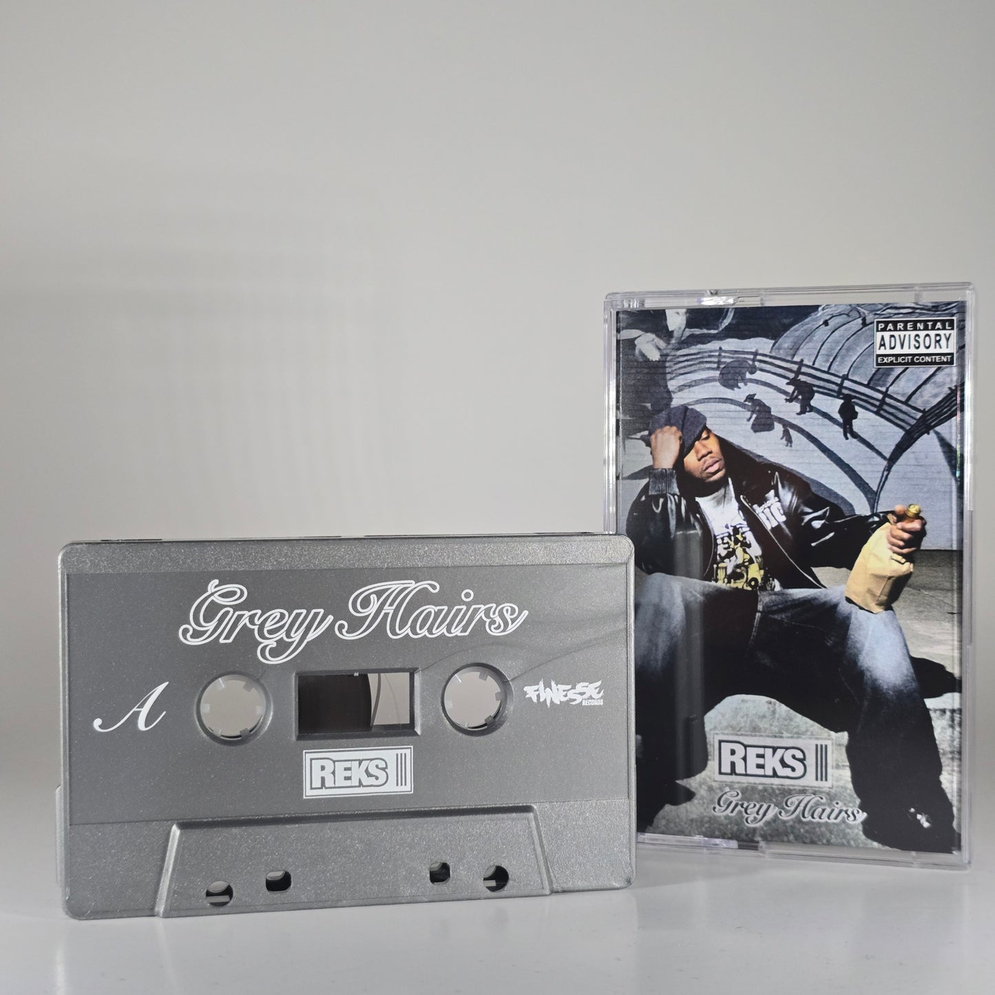 REKS - GREY HAIRS LIMITED EDITION CASSETTE, 4 DIFFERENT COLORS