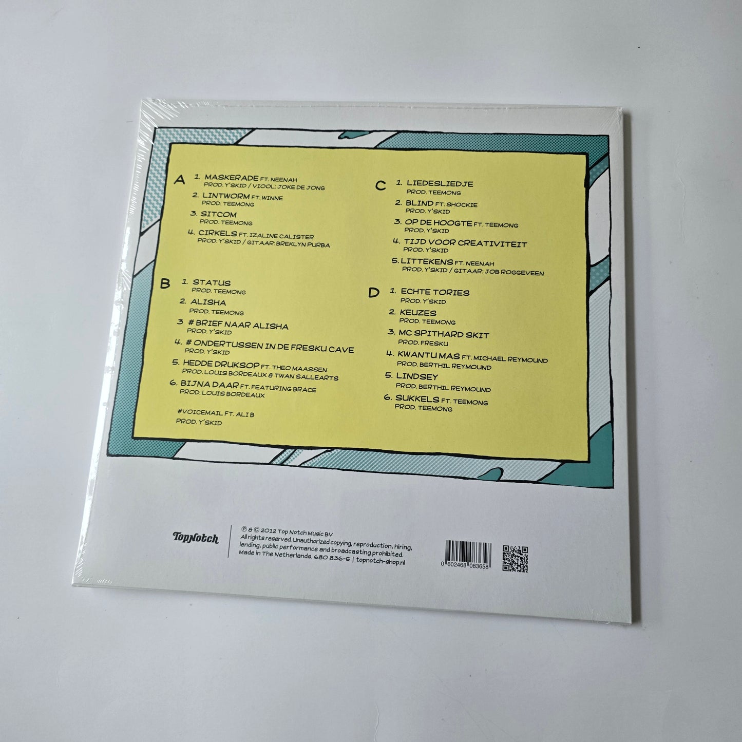 FRESKU - MASKERADE (SEALED) TURQUIOSE COLORED VINYL 2XLP -NEW!-