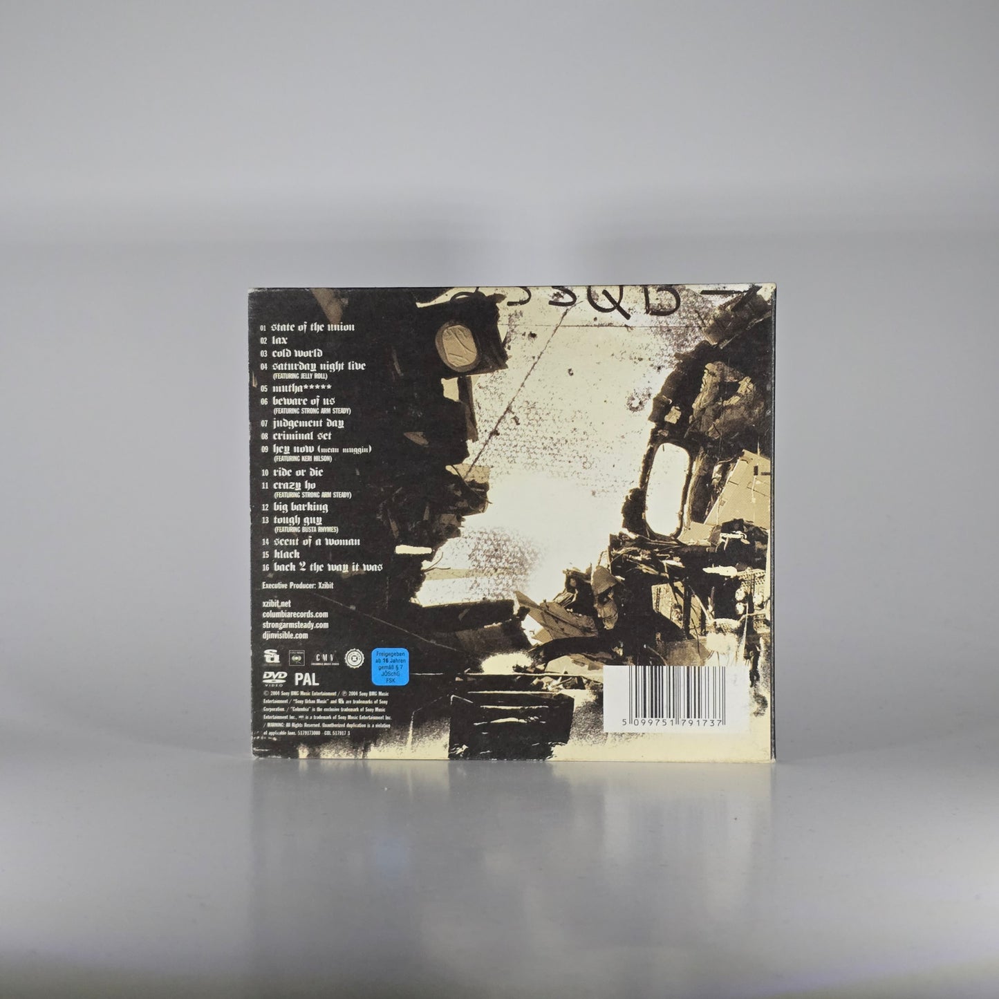 XZIBIT - WEAPONS OF MASS DESTRUCTION CD + DVD