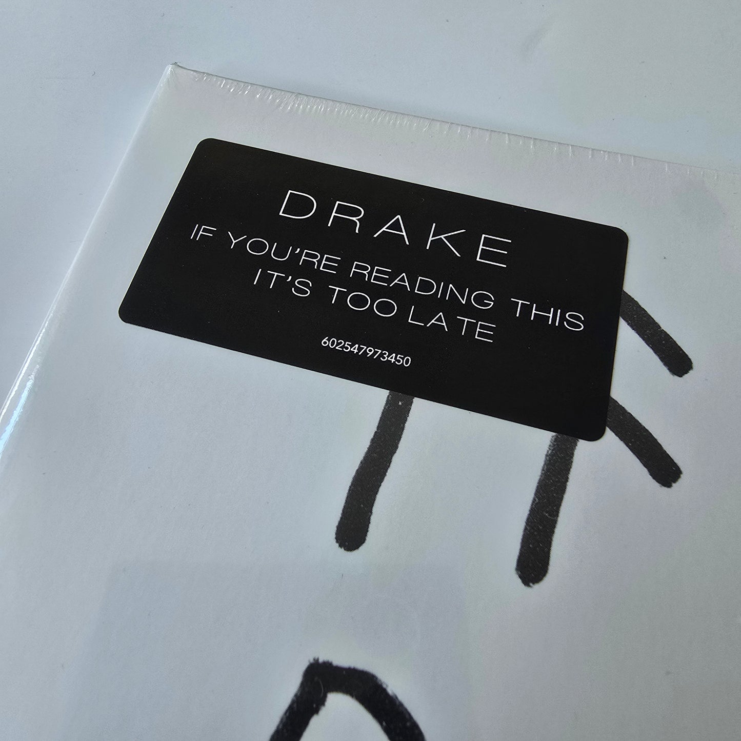 DRAKE - IF YOU'RE READING THIS IT'S TOO LATE (SEALED) VINYL -NEW!-