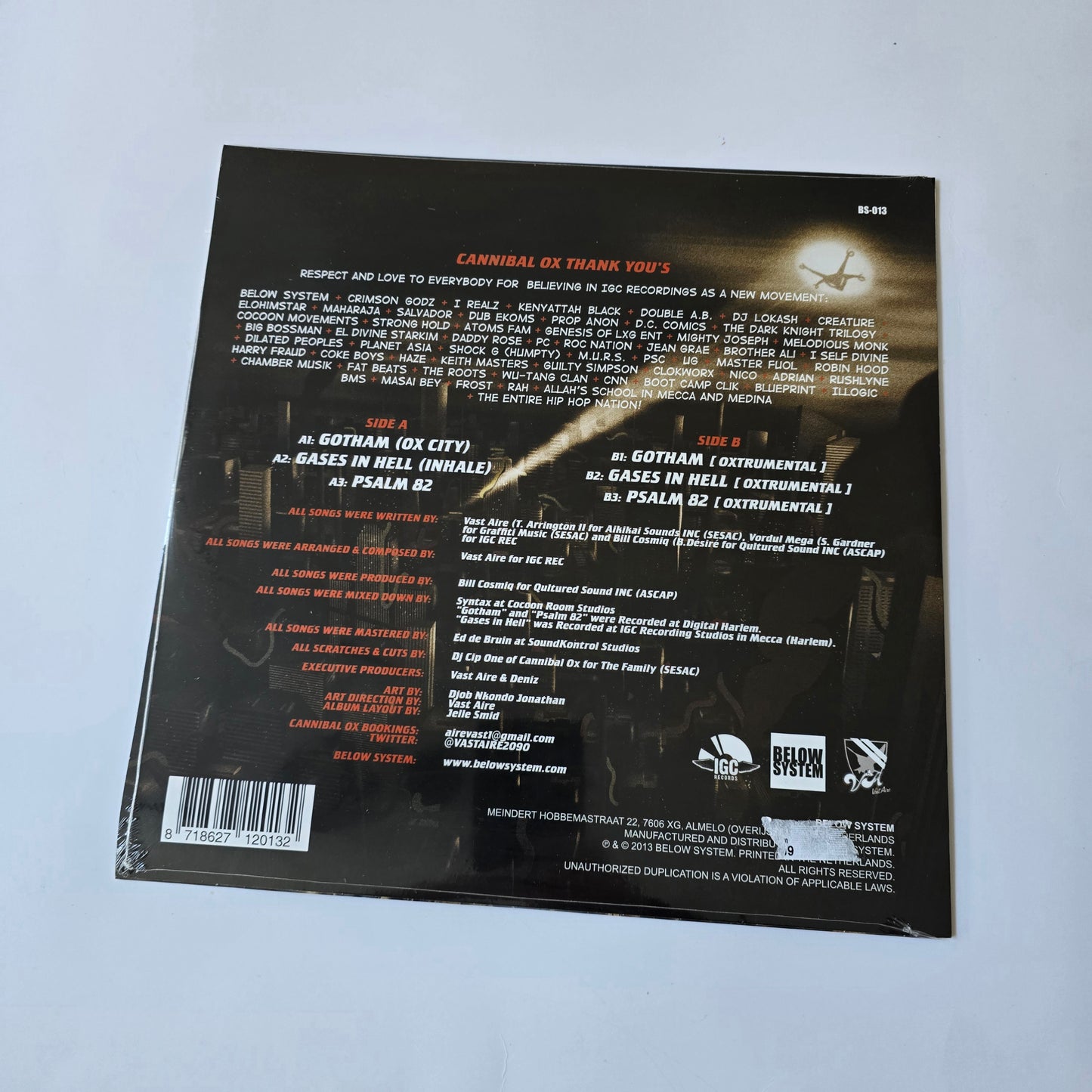 CANNIBAL OX - GOTHAM (SEALED) VINYL -NEW!-