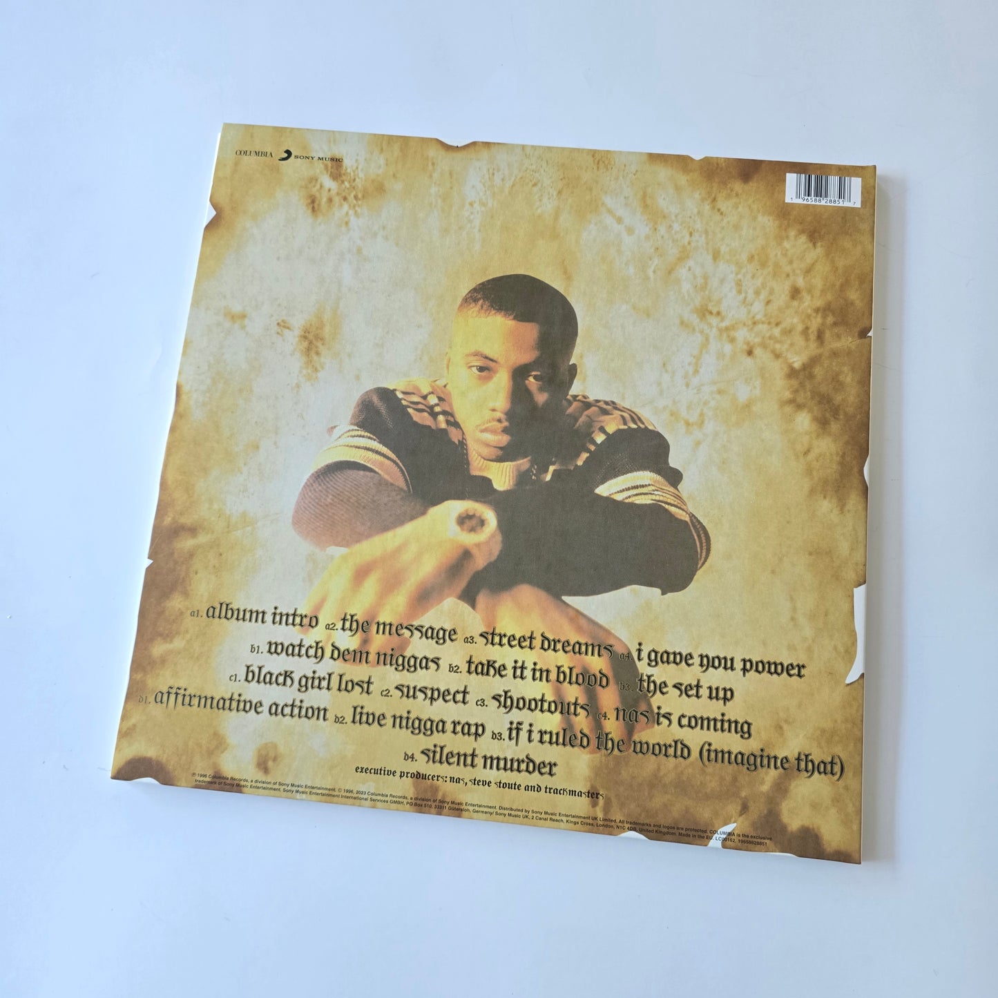 NAS - IT WAS WRITTEN GOLD MARBLED VINYL 2XLP -LIKE NEW!-