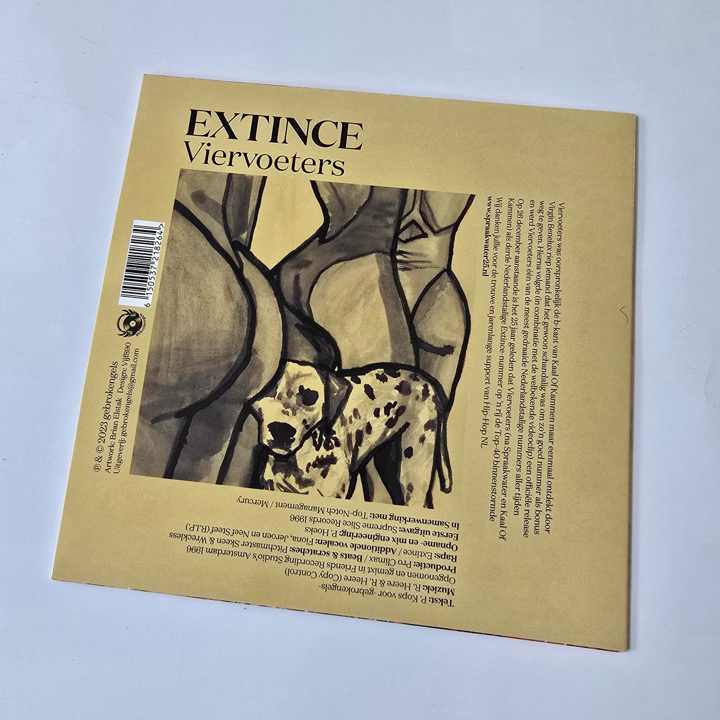 EXTINCE - VIERVOETERS LIMITED EDITION 7" VINYL -NEW!-