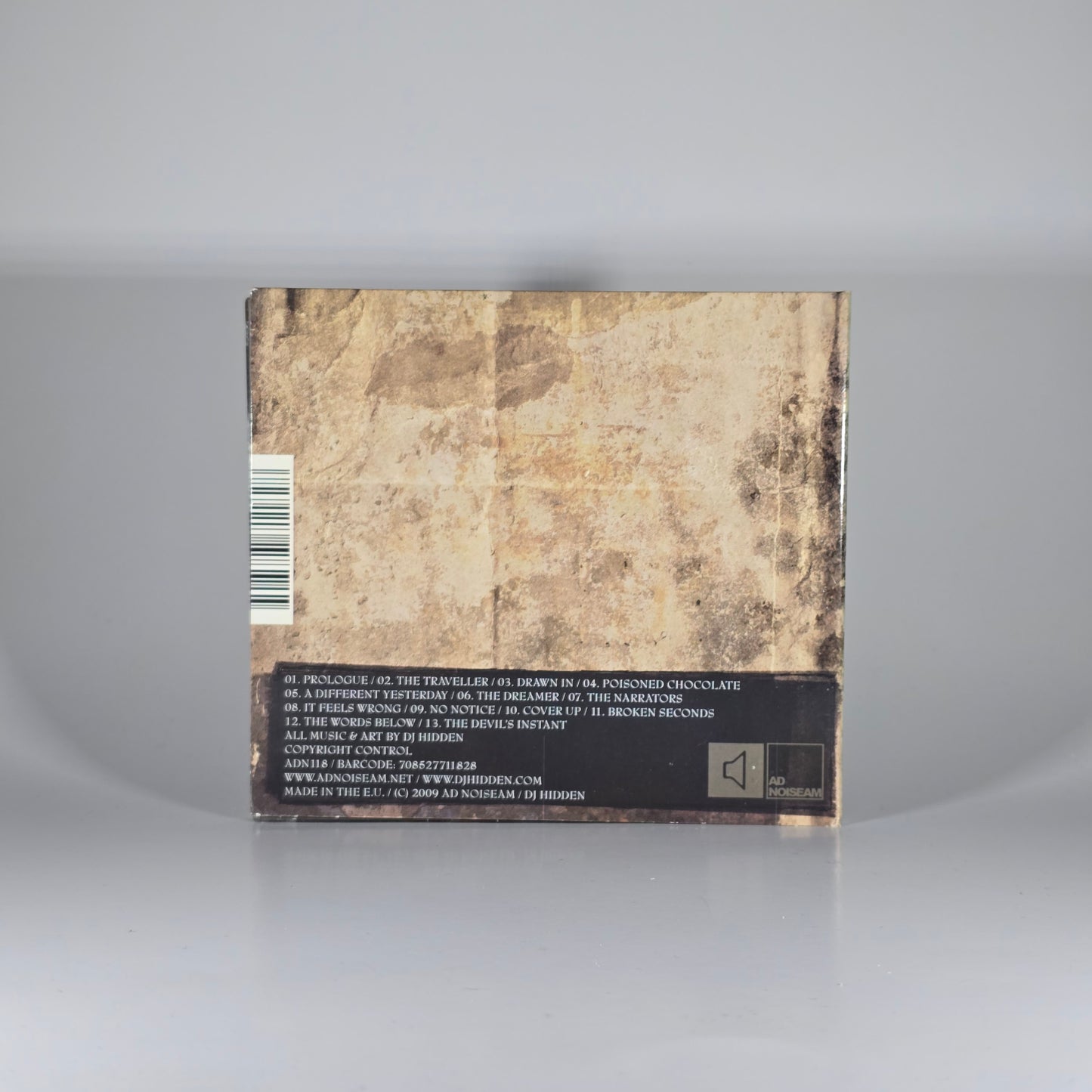DJ HIDDEN - THE WORDS BELOW CD