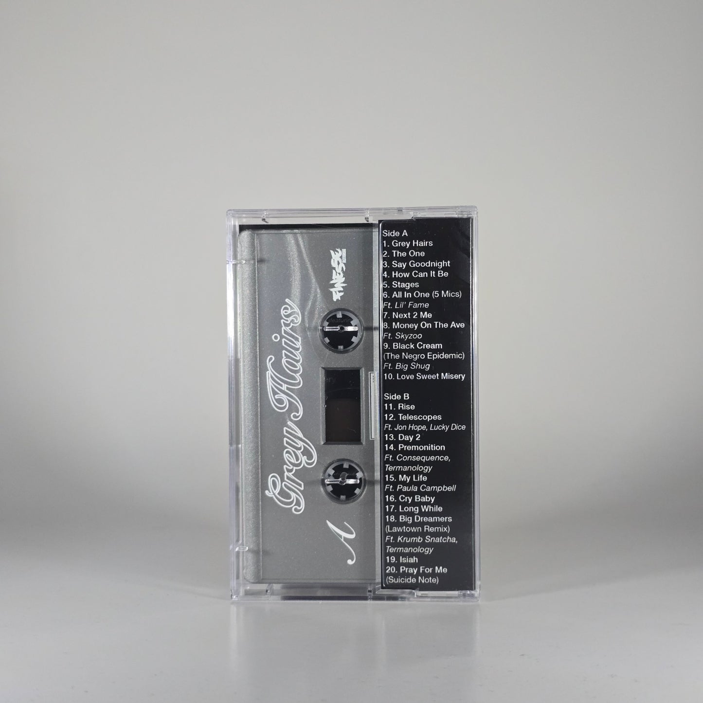 REKS - GREY HAIRS LIMITED EDITION CASSETTE, 4 DIFFERENT COLORS