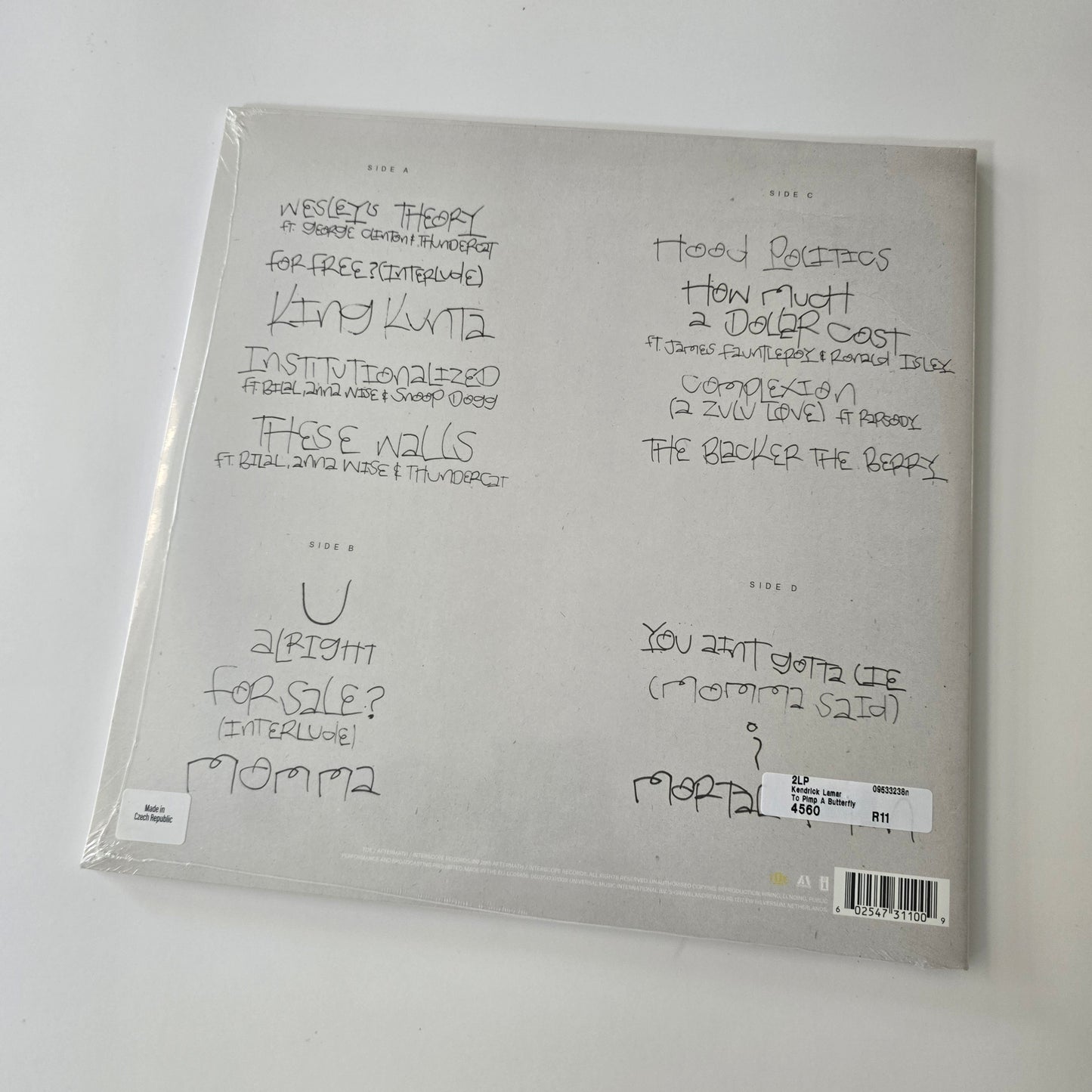 KENDRICK LAMAR - TO PIMP A BUTTERFLY (SEALED) 2X VINYL GATEFOLD -NEW!-