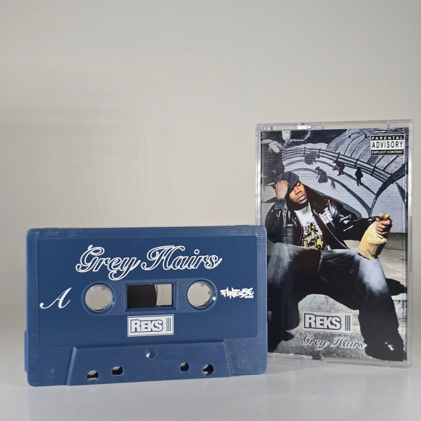 REKS - GREY HAIRS LIMITED EDITION CASSETTE, 4 DIFFERENT COLORS