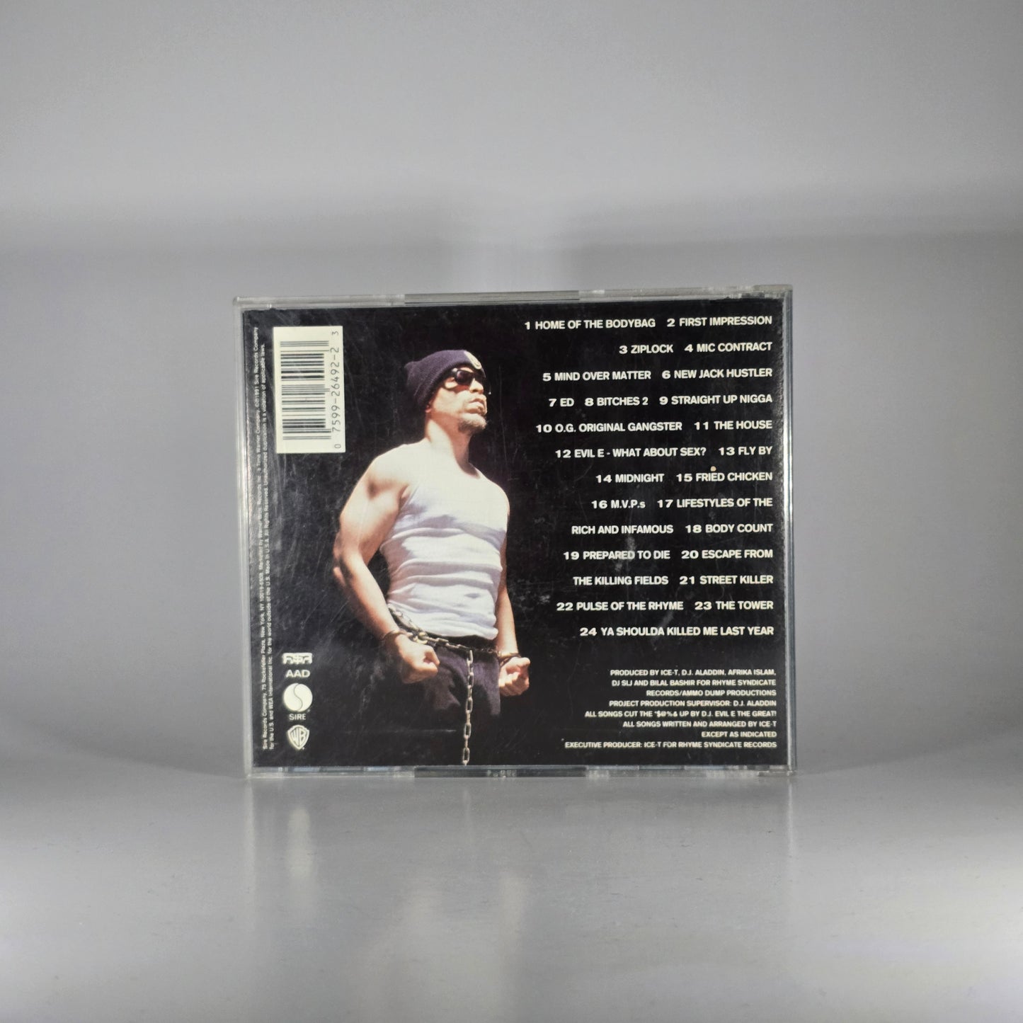 ICE-T - O.G. ORIGINAL GANGSTER CD