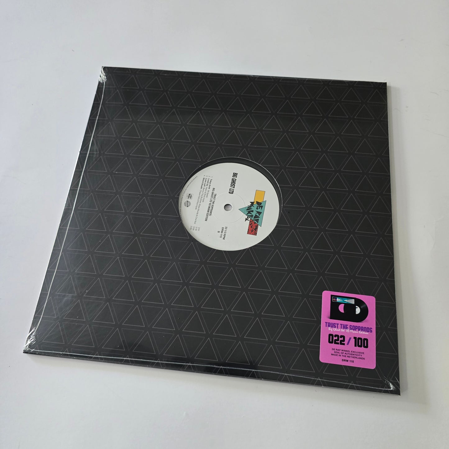 BENNY THE BUTCHER X 38 SPESH - TRUST THE SOPRANOS / BIG GHOST LTD REMIX (SEALED) VINYL -NEW!-