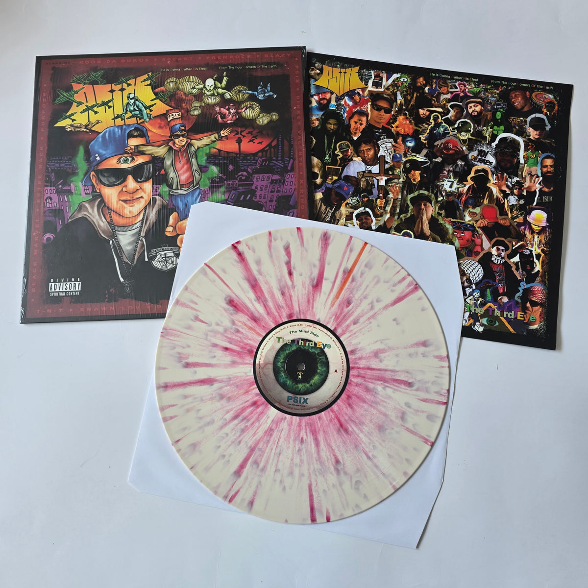 PSIX - THE THIRD EYE (SEALED) SPLATTER VINYL -NEW!-
