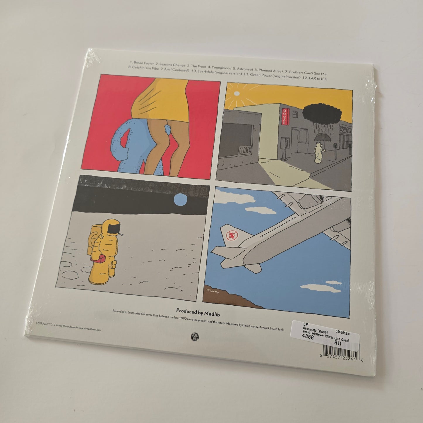 QUASIMOTO (MADLIB) - YESSIR WHATEVER, SILVER LORD QUAS (SEALED) VINYL -NEW!-