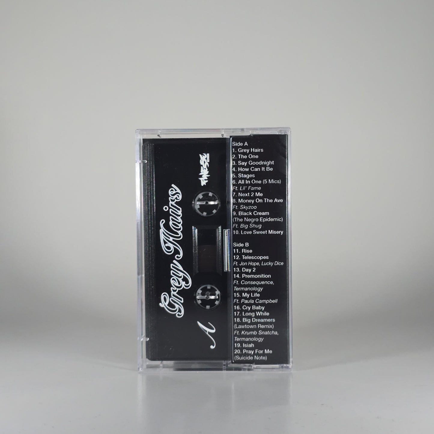 REKS - GREY HAIRS LIMITED EDITION CASSETTE, 4 DIFFERENT COLORS