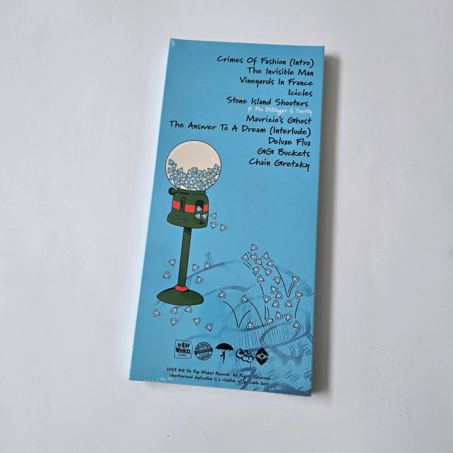 MICKEY DIAMOND X BIG GHOST LTD - GUCCI GHOST (SEALED) LIMITED EDITION LONGBOX CD -NEW!-