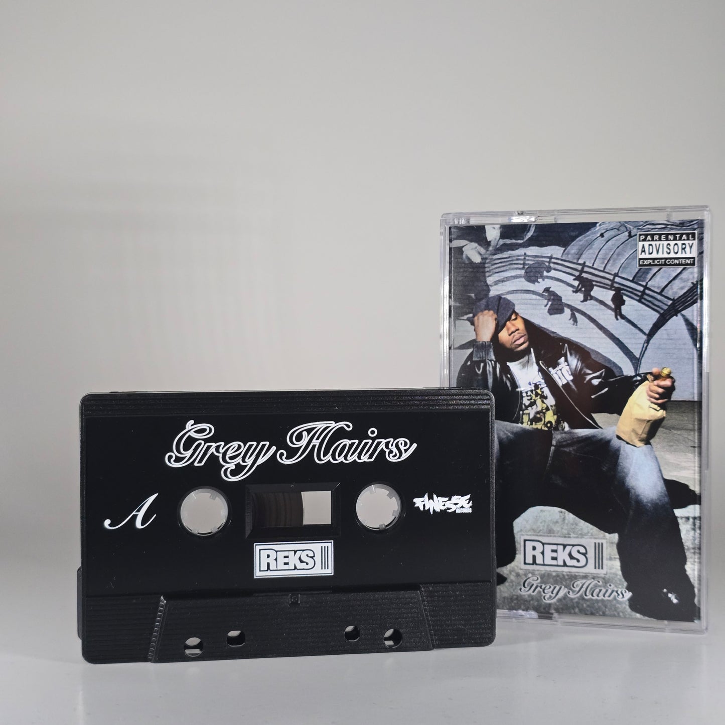 REKS - GREY HAIRS LIMITED EDITION CASSETTE, 4 DIFFERENT COLORS