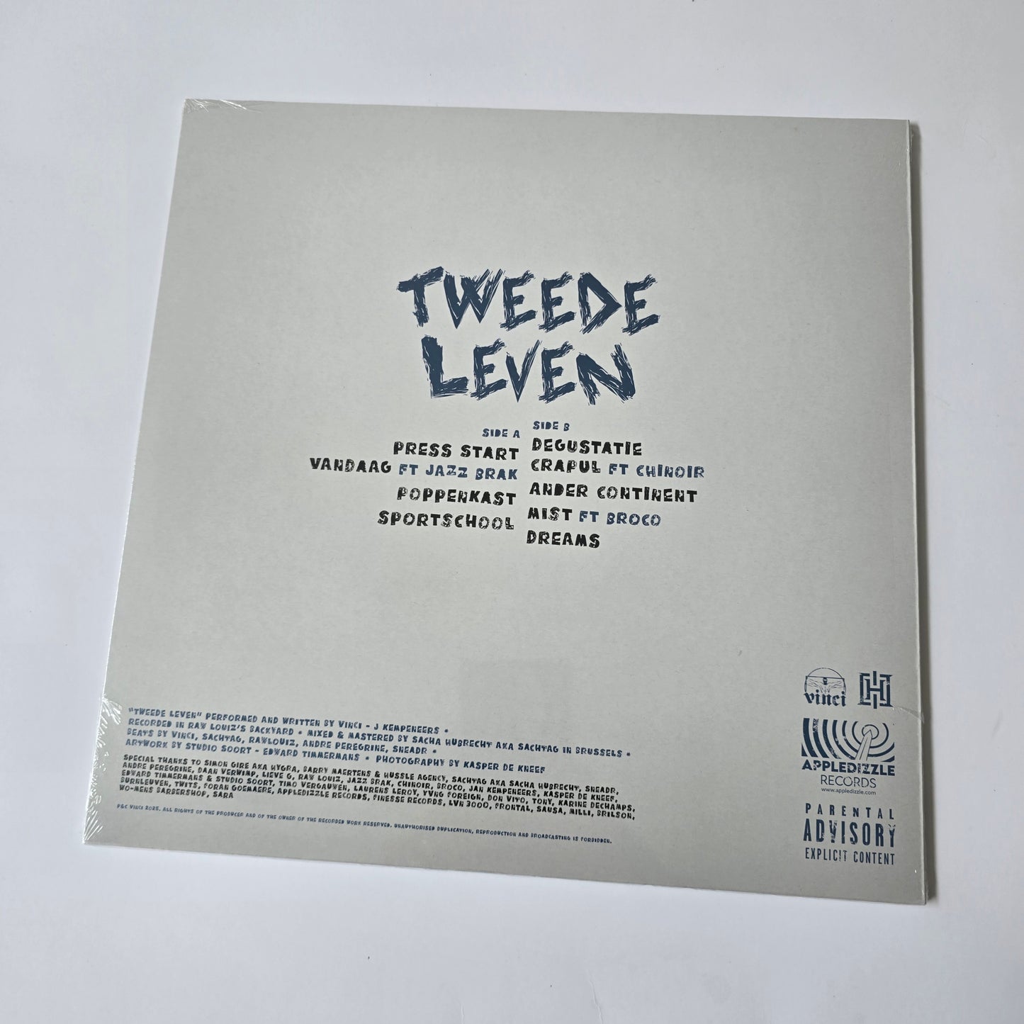 VINCI - TWEEDE LEVEN (SEALED) LIMITED EDITION WHITE COLORED VINYL -NEW!-