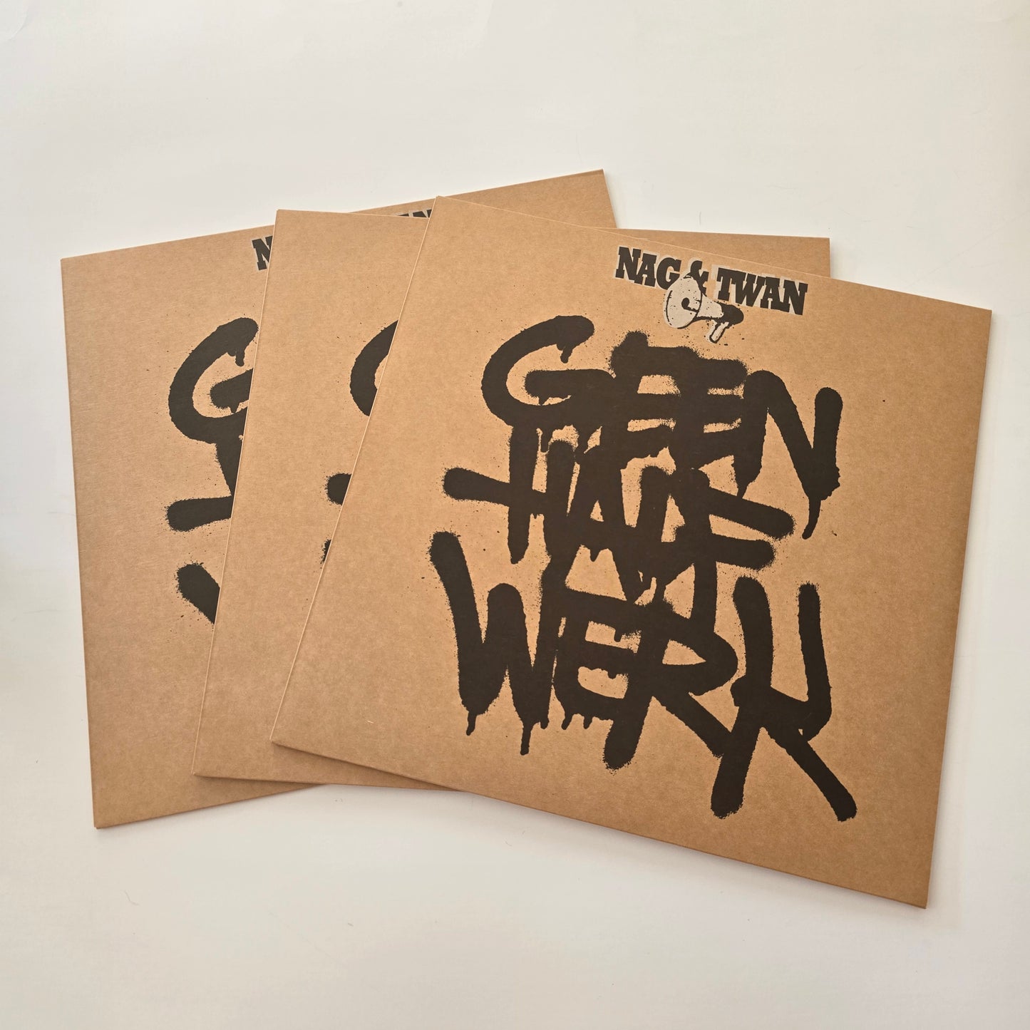 NAG & TWAN - GEEN HALF WERK VINYL -NEW!-