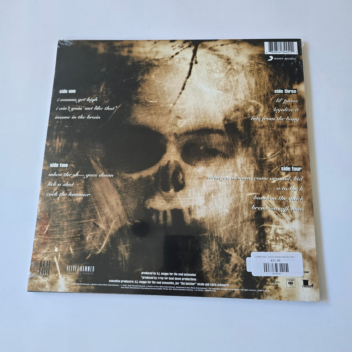 CYPRESS HILL - BLACK SUNDAY (SEALED) VINYL -NEW!-