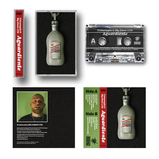 CRIMEAPPLE & BIG GHOST LTD - AGUARDIENTE (SEALED) LIMITED EDITION CASSETTE -NEW!-
