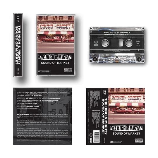 THE HIGH & MIGHTY - SOUND OF MARKET (SEALED) LIMITED EDITION CASSETTE -NEW!-
