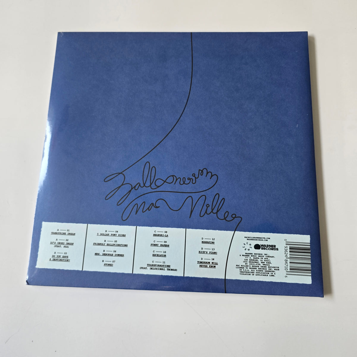 MAC MILLER - BALLOONERISM (SEALED) LIMITED EDITION CLEAR VINYL -NEW!-