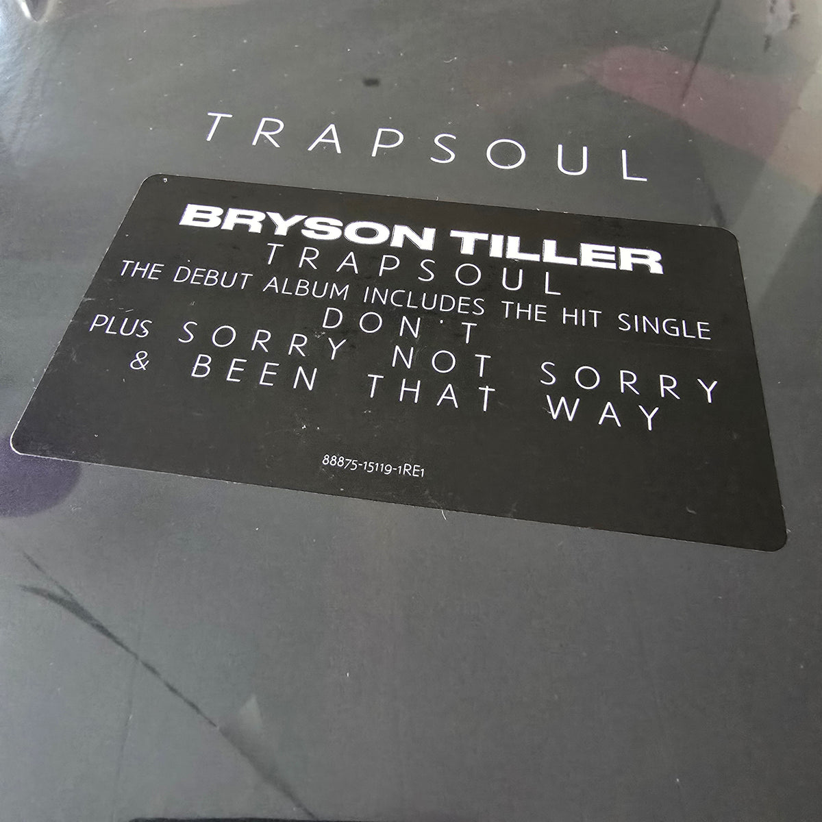 BRYSON TILLER - TRAPSOUL (SEALED) 2XLP DELUXE EDITION VINYL -NEW!-