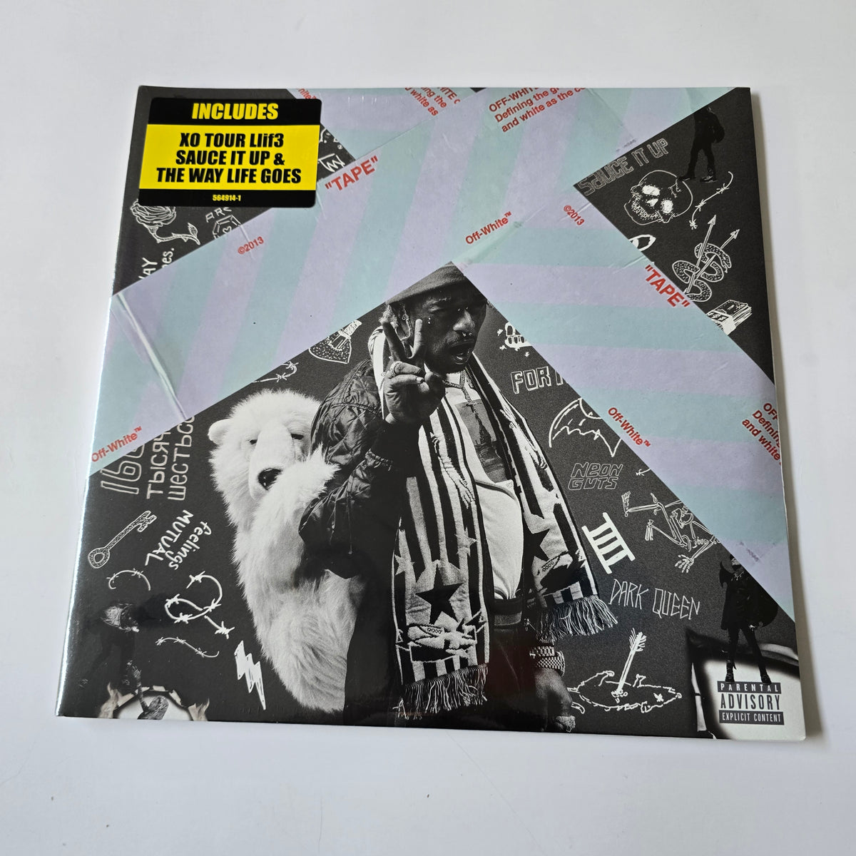 LIL UZI VERT - LUV IS RAGE 2 (SEALED) 2XLP DELUXE EDITION CLEAR VINYL -NEW!-