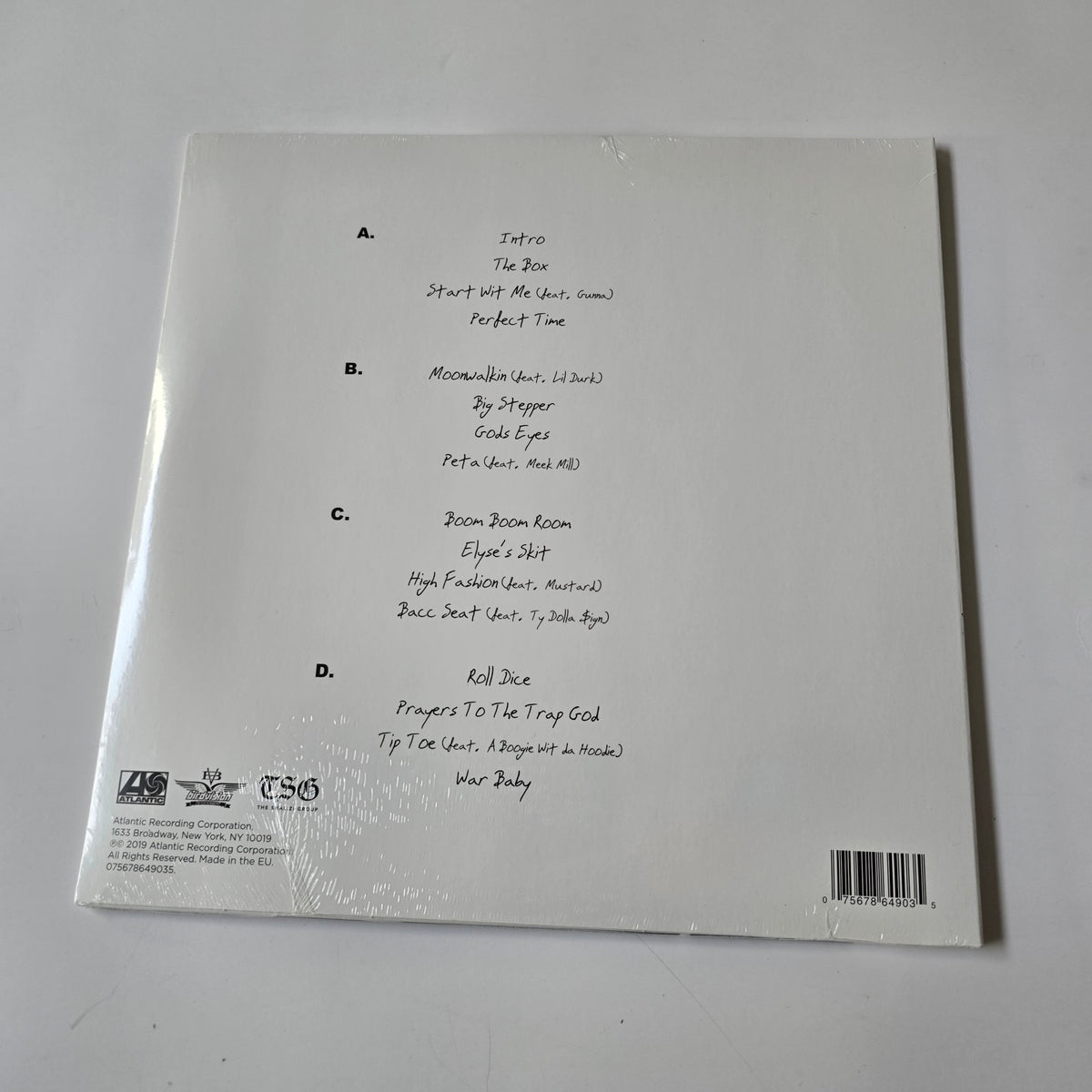 RODDY RICCH - PLEASE EXCUSE ME FOR BEING ANTISOCIAL (SEALED) 2XLP VINYL -NEW!-