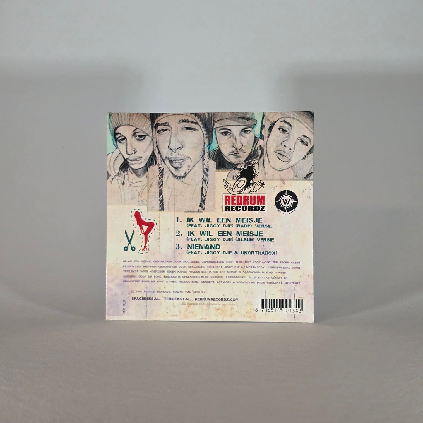 SPACEKEES &amp; TERILEKST – I WANT A GIRL (MAXI SINGLE) CD