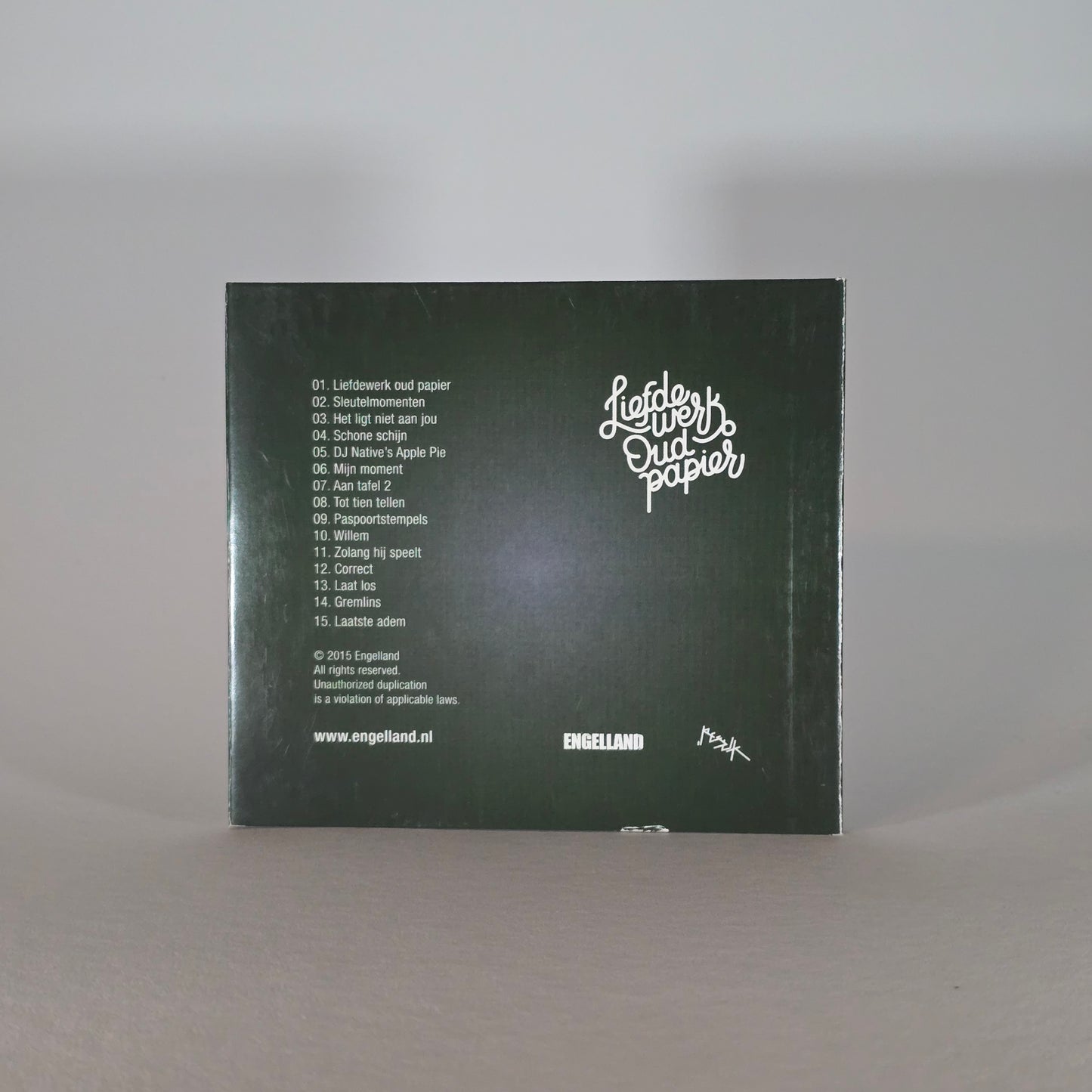 ENGEL & JUST - LIEFDEWERK OUD PAPIER CD