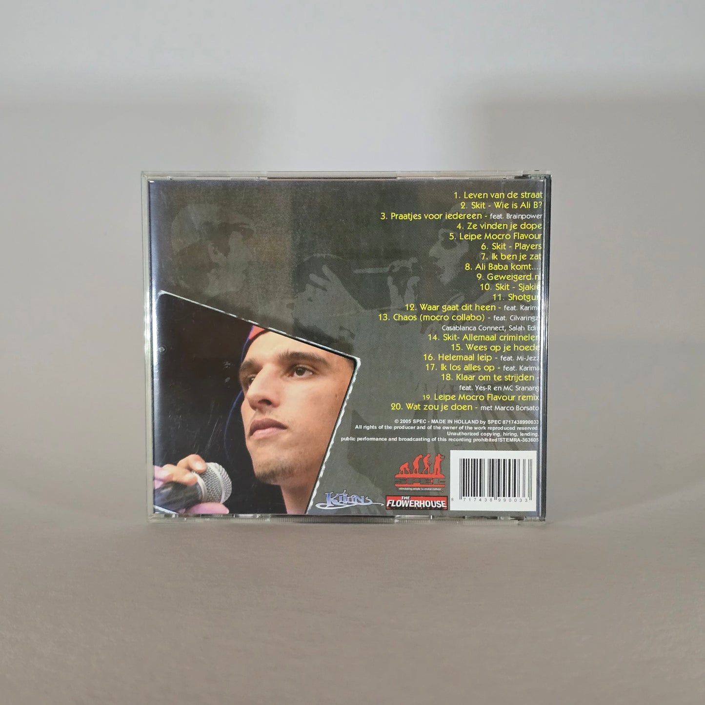 ALI B - TELLS THE LIFE OF THE STREET CD