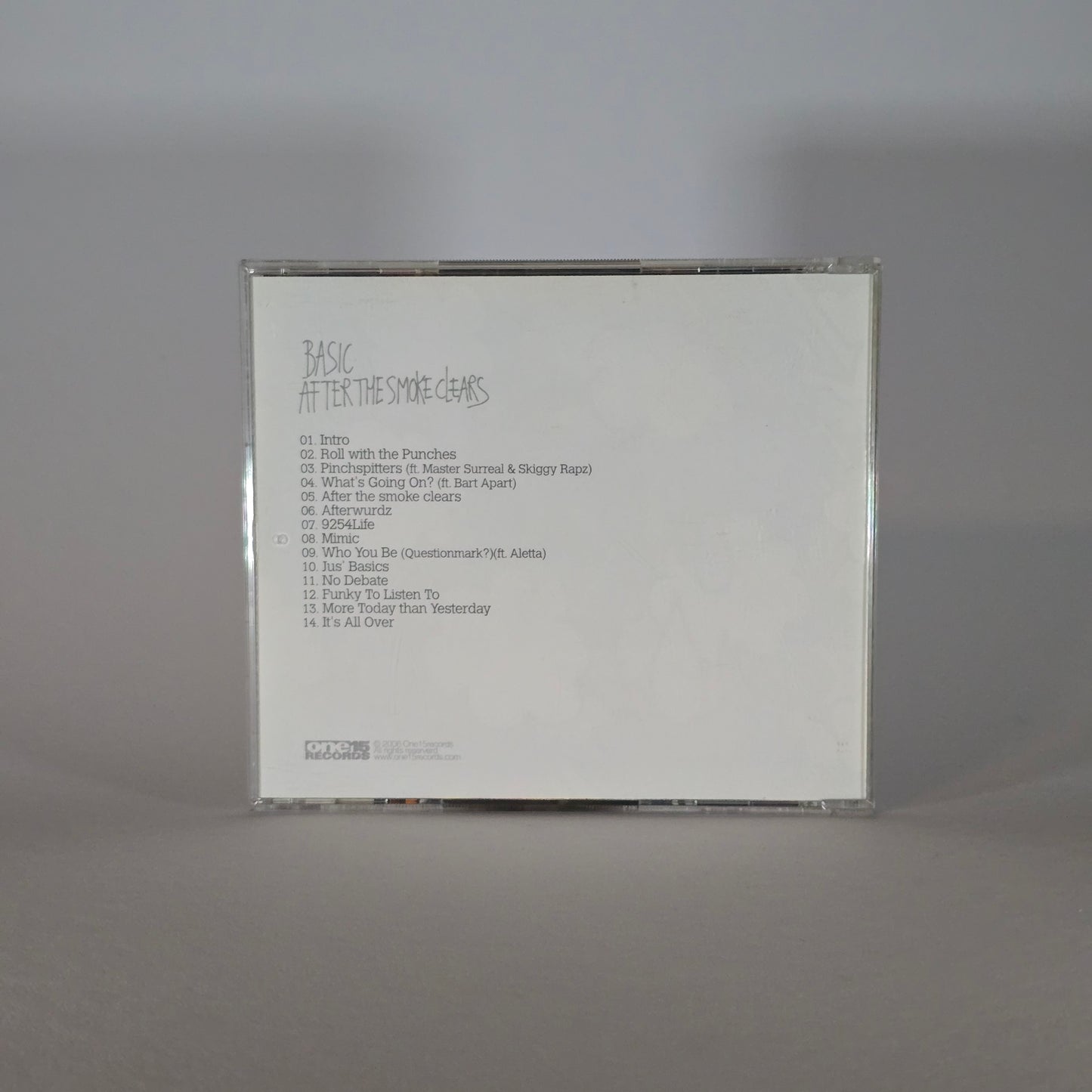 BASIC - AFTER THE SMOKE CLEARS CD