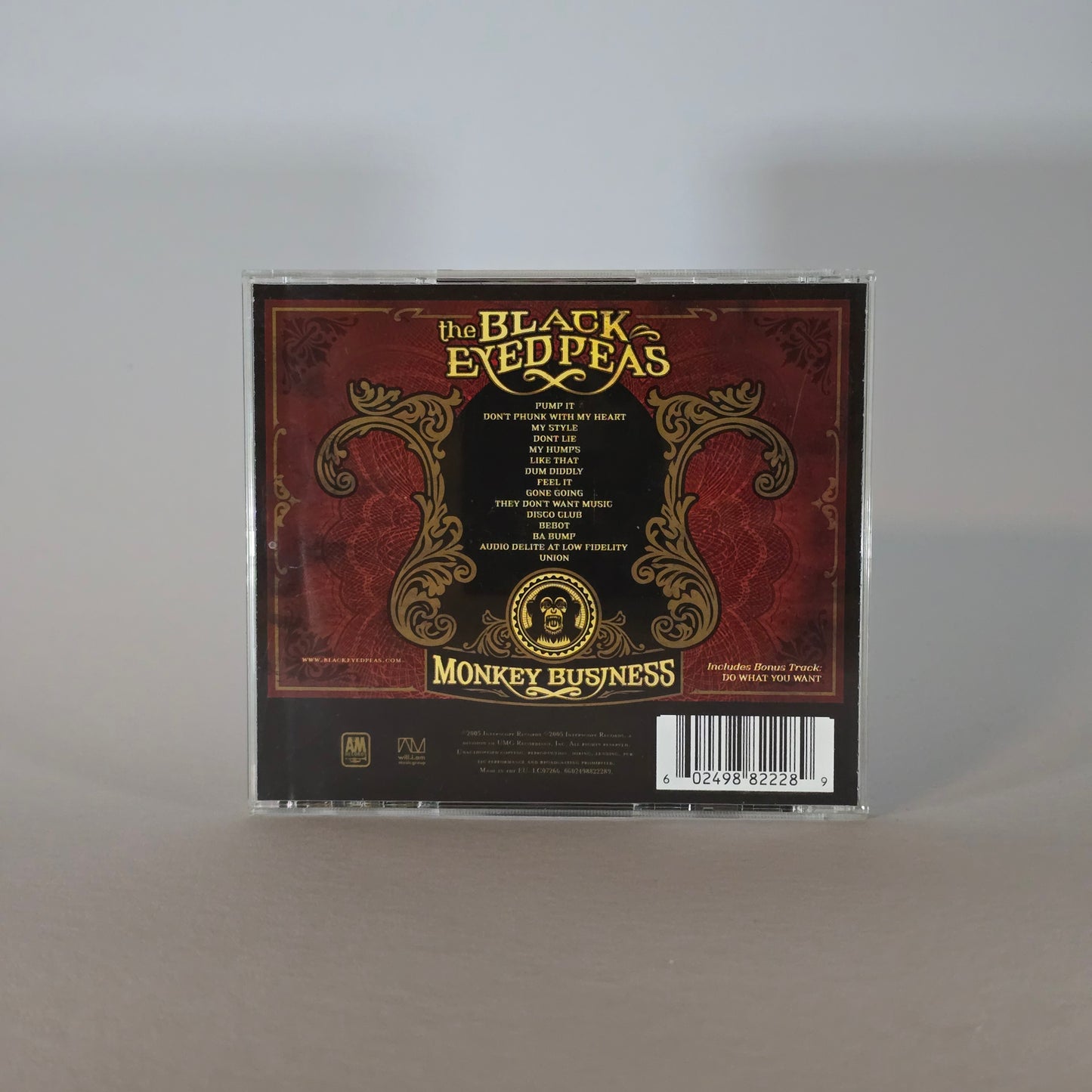 BLACK EYED PEAS - MONKEY BUSINESS CD