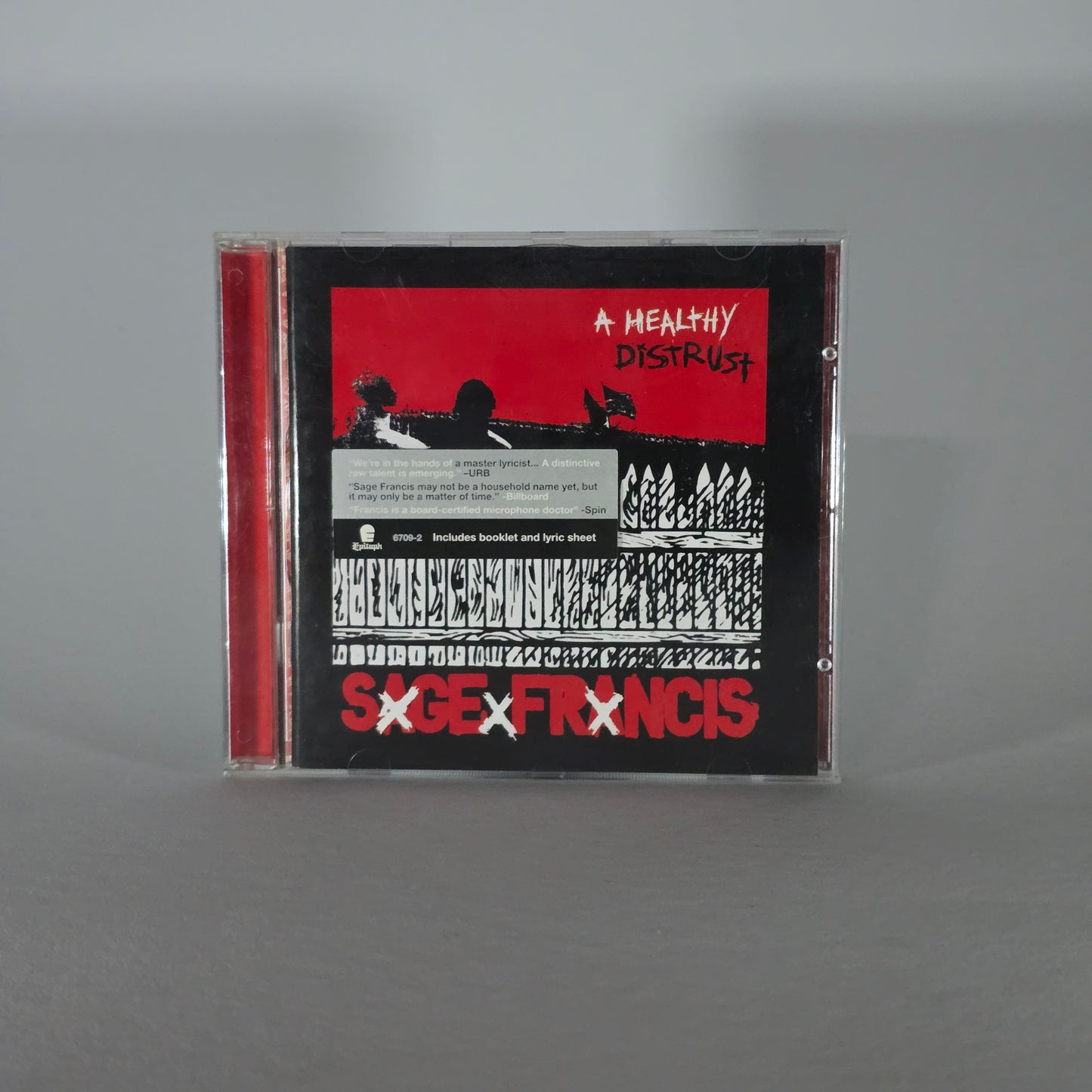 SAGE FRANCIS – EINE GESUNDE DISTRAUST-CD