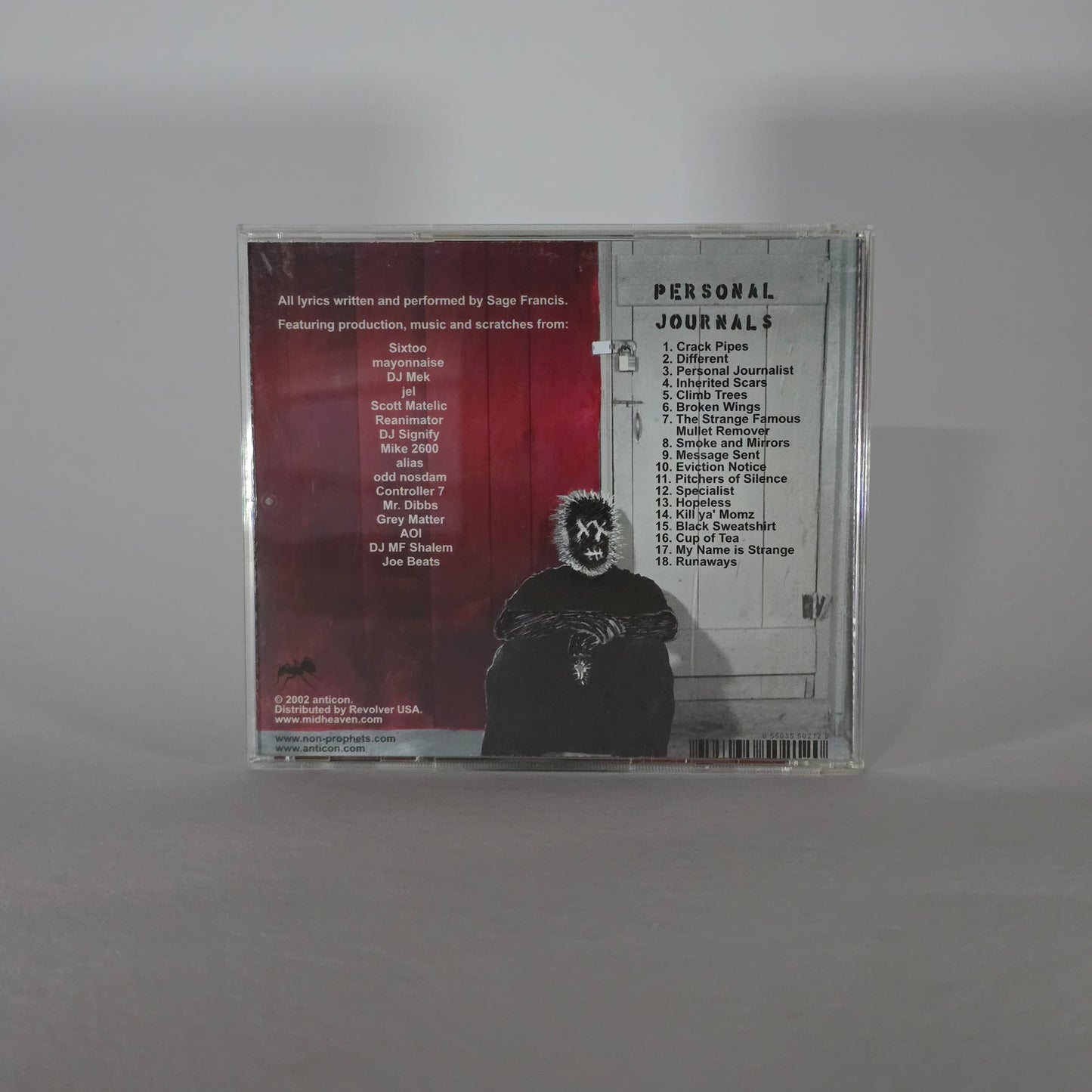 SAGE FRANCIS – PERSONAL JOURNALS CD