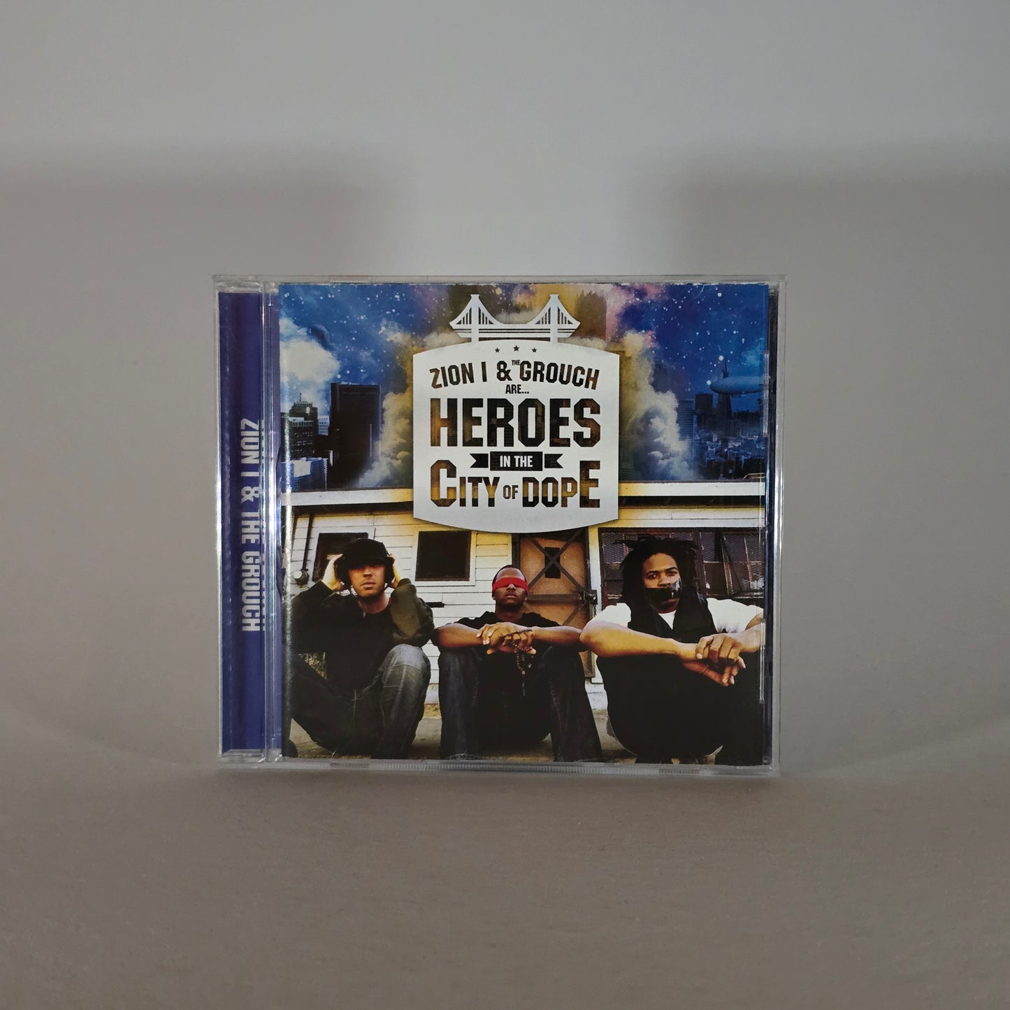 ZION I &amp; THE GROUCH - HEROES IN THE DOPE CITY CD