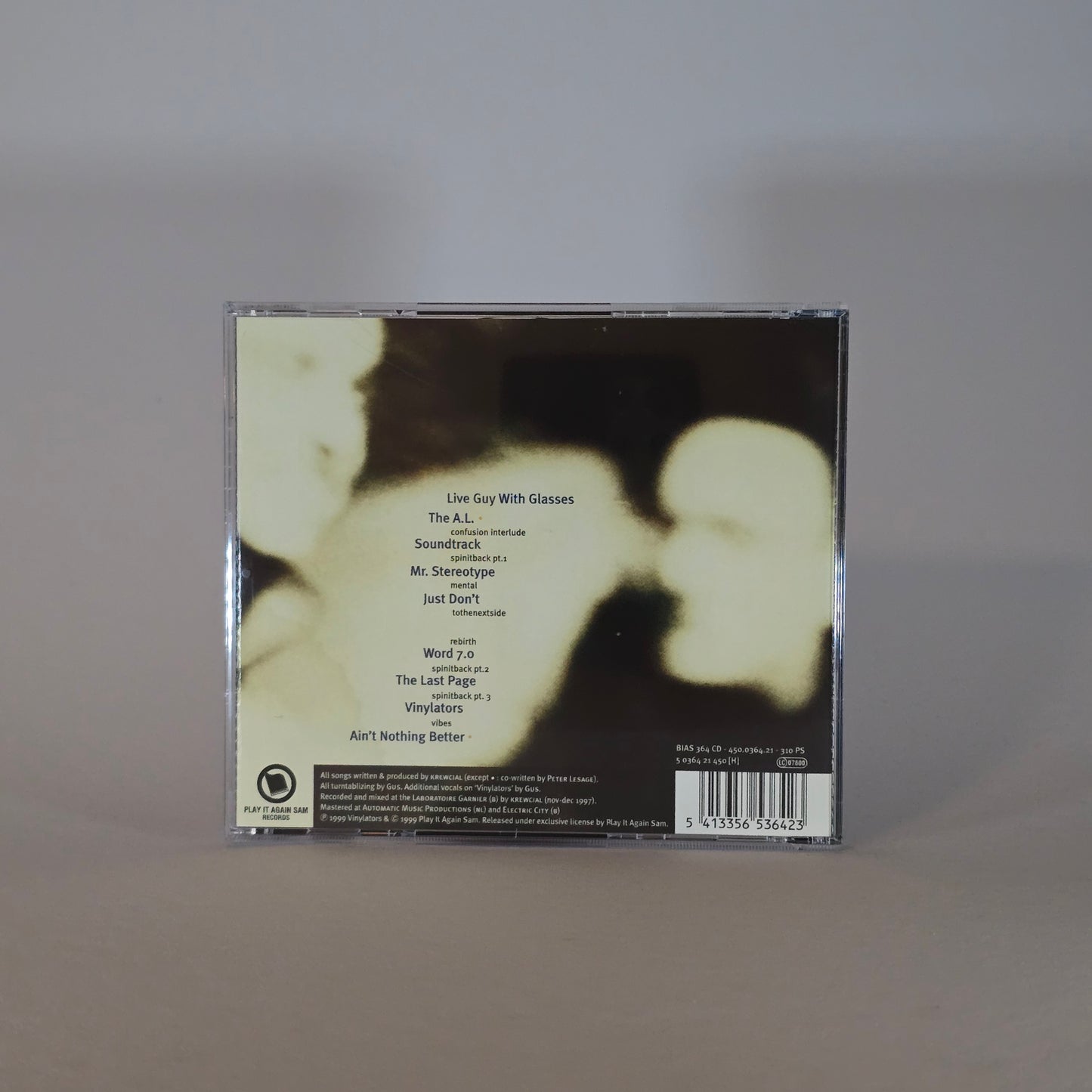 KREWCIAL - LIVE GUY WITH GLASSES CD