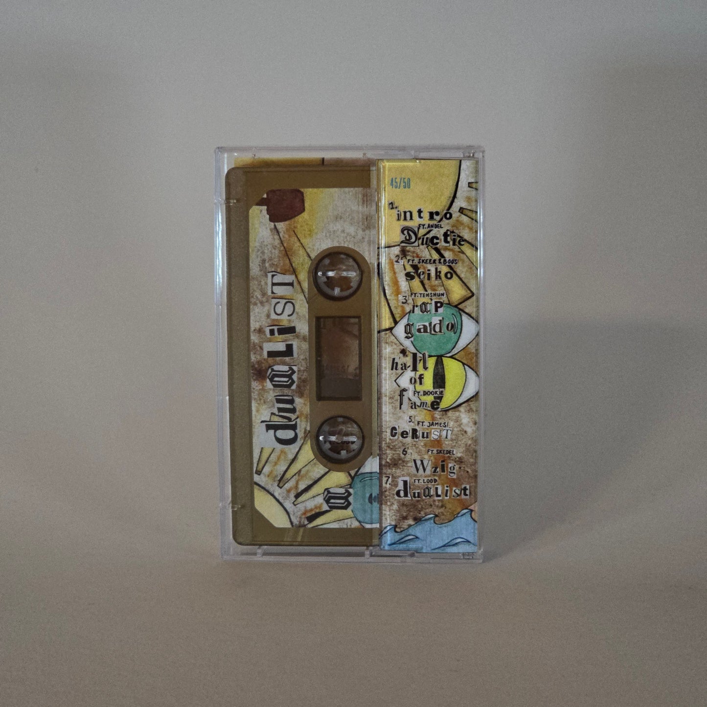 NOSA X ANDEL DRUMS - DUALIST LIMITED EDITION CASSETTE -NEW!-