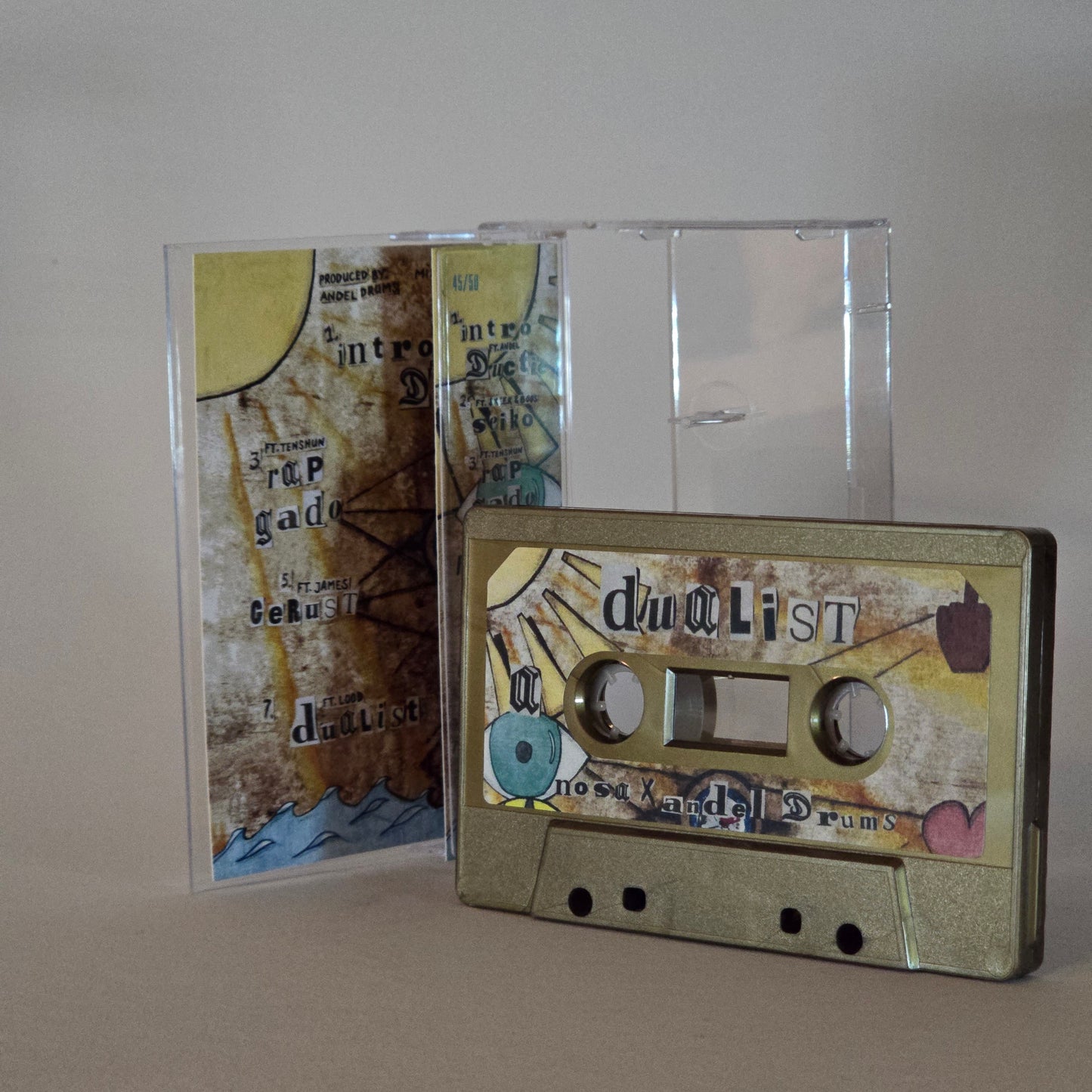 NOSA X ANDEL DRUMS - DUALIST LIMITED EDITION CASSETTE -NEW!-