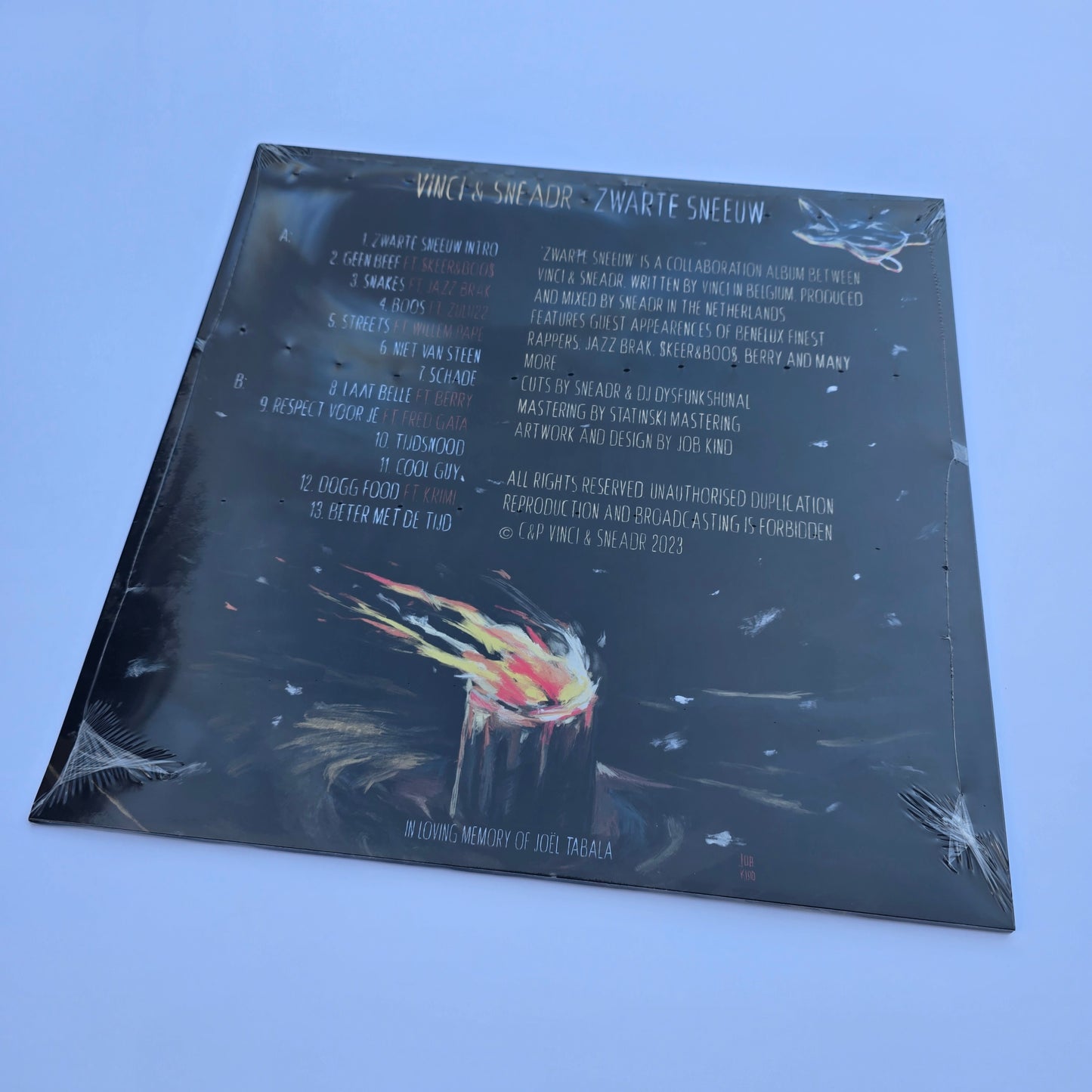 VINCI X SNEADR - ZWARTE SNEEUW (SEALED) VINYL -NIEUW!-