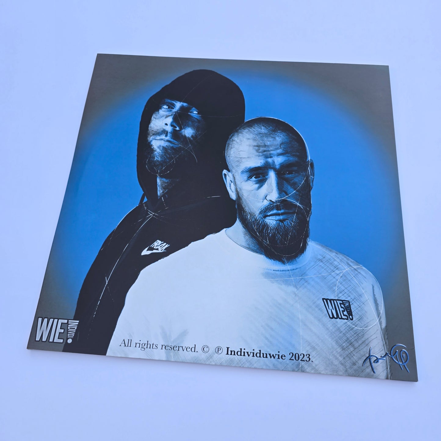 INDIVIDUWIE - NIKS VERANDERD GEWOON RAPPEN  BLACK VINYL -NIEUW!-