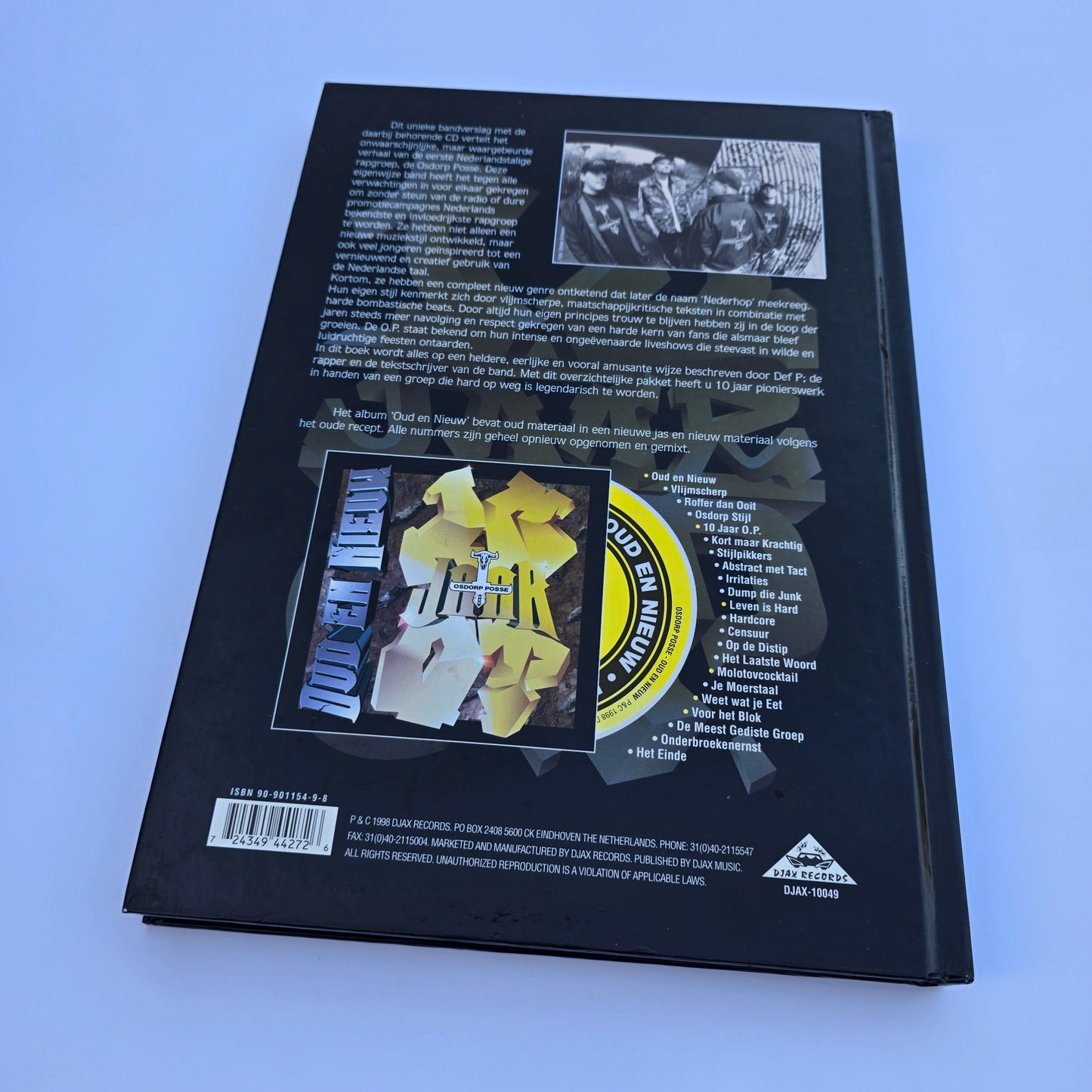 10 JAAR O.P. EN HET ONTSTAAN VAN DE NEDERHOP (INCL. CD)