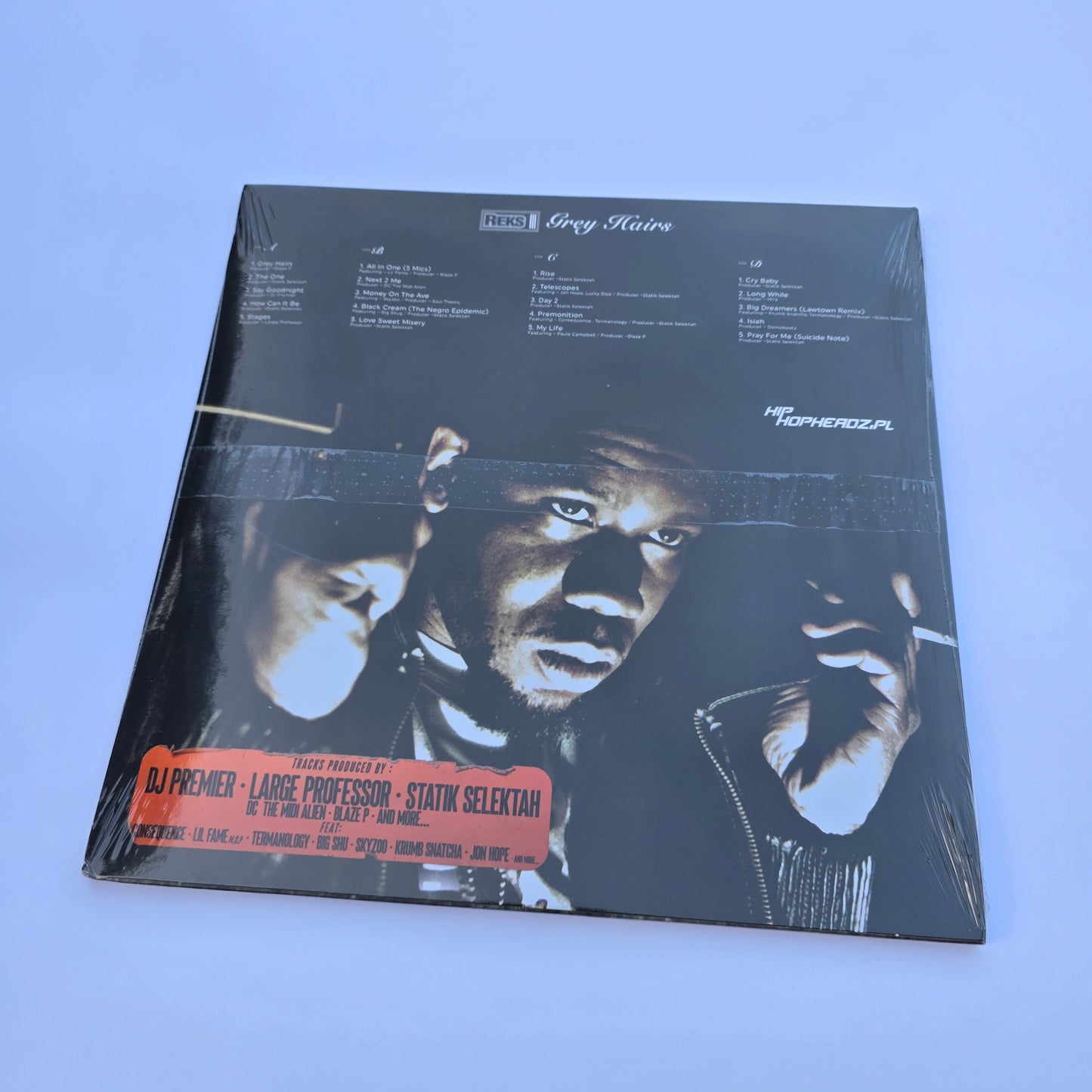 REKS - GREY HAIRS (SEALED) VINYL LIMITED EDITION 2XVINYL -NIEUW!-