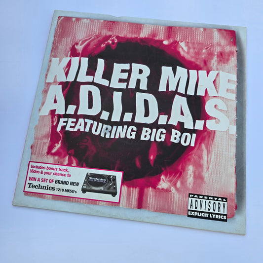 KILLER MIKE - A.D.I.D.A.S. 12" VINYL SINGLE