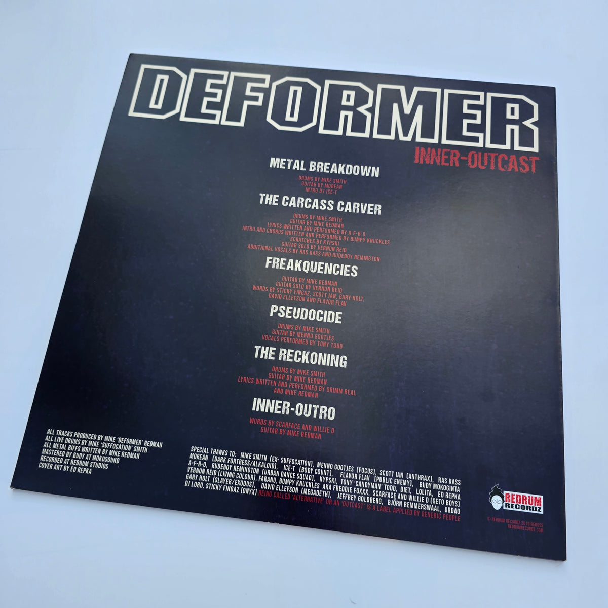 DEFORMER - INNER OUTCAST VINYL (BLUE/PURPLE) -NEW!-