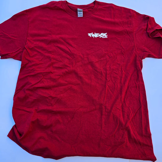 T-SHIRT, FINESSE RECORDS LOGO (RED) -NEW!-