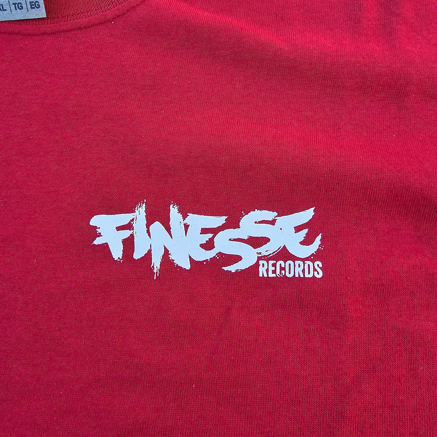 T-SHIRT, FINESSE RECORDS LOGO (RED) -NEW!-