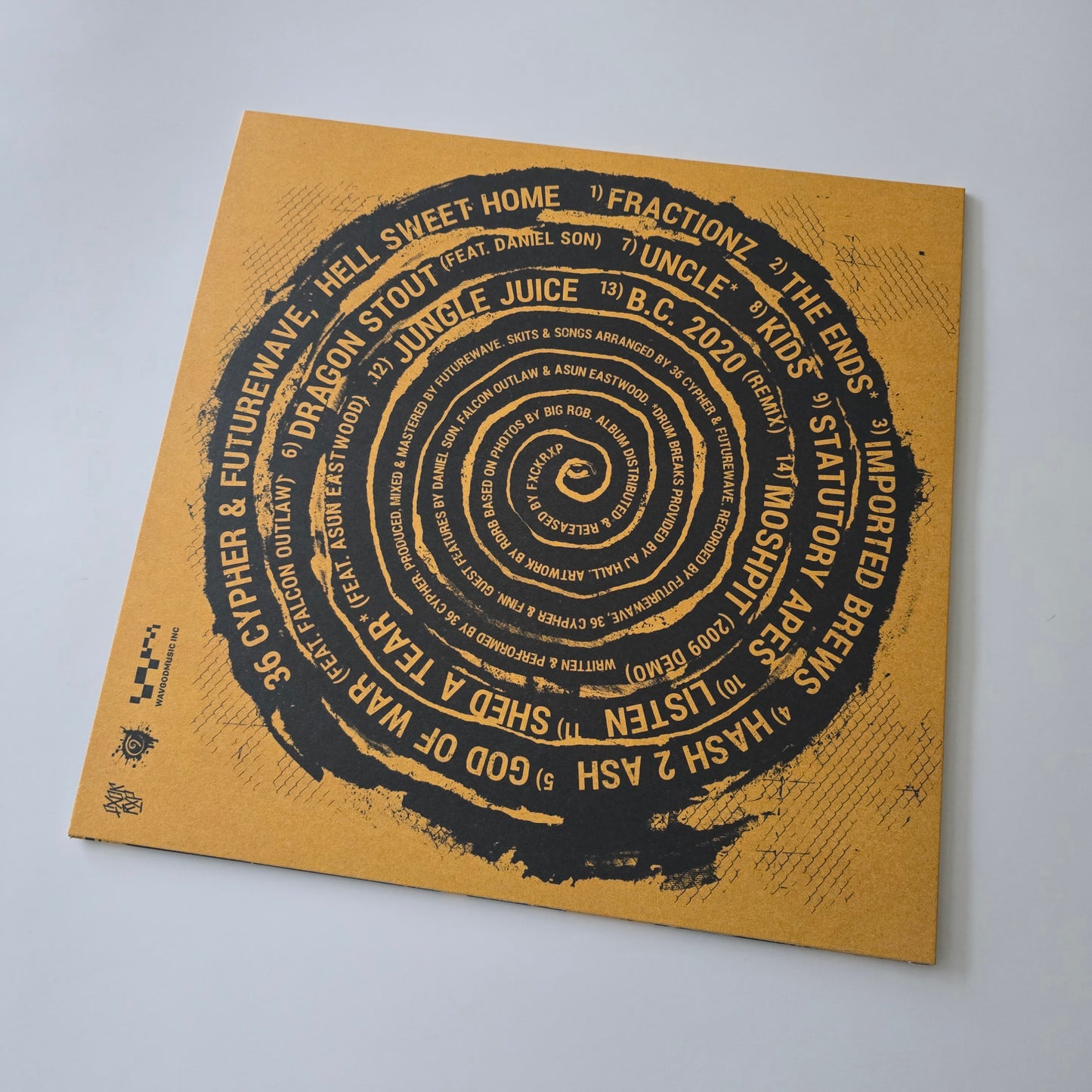 FUTUREWAVE X 36 CYPHER - HELL SWEET HOME LIMITED EDITION BLACK VINYL