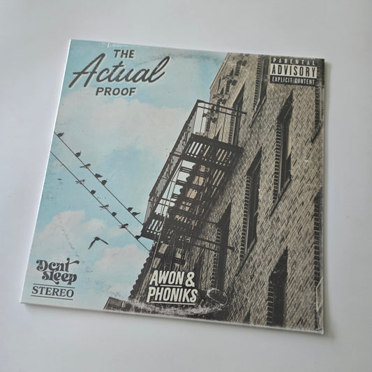AWON & PHONIX - THE ACTUAL PROOF (SEALED) UNKNOWN COLOR VINYL -NEW!-