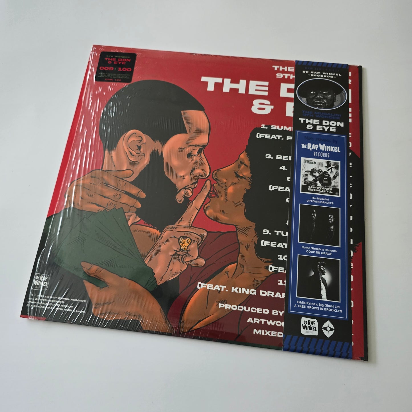 THE MUSALINI X THE 9TH WONDER - THE DON & EYE LIMITED EDITION OBI SPLATTER VINYL